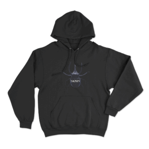 Saosin Beetle Logo Unisex Hoodie Black