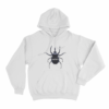 Saosin Beetle Logo Unisex Hoodie White