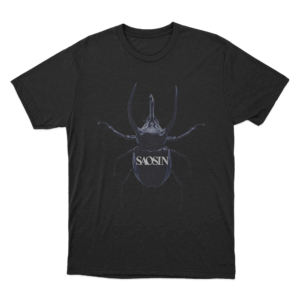 Saosin Beetle Logo Unisex T Shirt Black