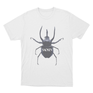 Saosin Beetle Logo Unisex T Shirt White