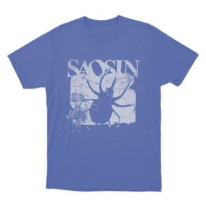 Vintage Saosin Beetle Unisex T Shirt Blue